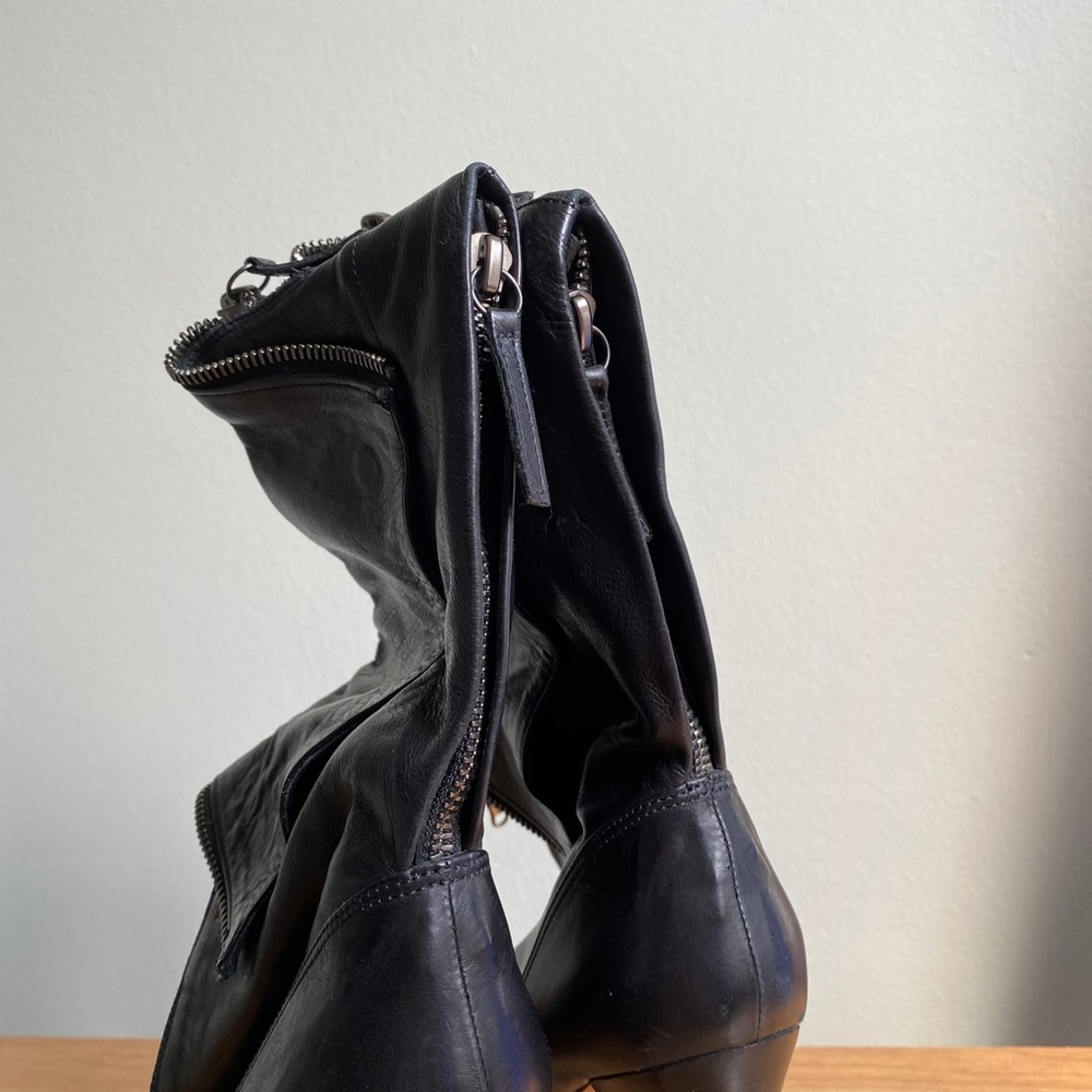 Alexander McQueen Open Toe Ankle High Heel Boots Size 39.5 - Picture 8 of 16